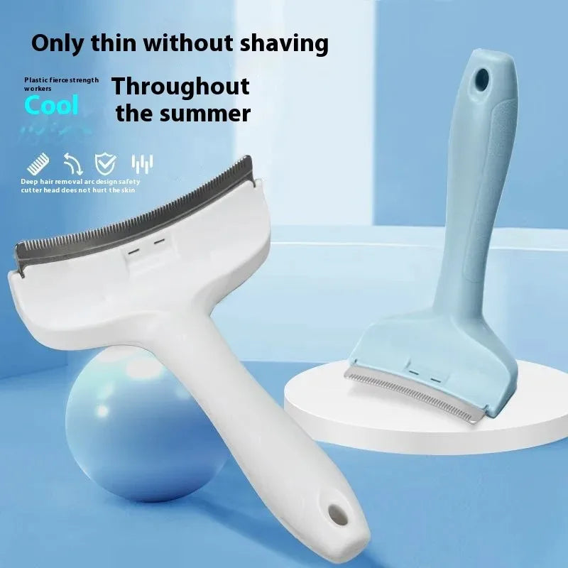 Slicker Brush For Dogs Undercoat Deshedding Tool For Dogs Cats Puppy Kitten Detangling Dematting Rake Shedding Tool For