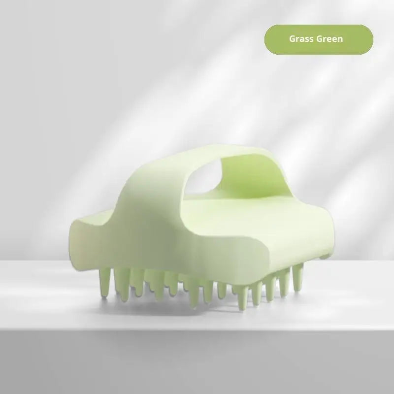 Shampoo Brush Head Scalp Massage Comb With Handle Hair Washing Comb Body Massage Brush Bath Shower Brush Salon Hairdressing Tool