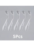 Face Cream Scoop, Eye Roller Massage Stick, DIY Multifunctional Eye Cream Mask Spoon, Dispensing Scoop, Transparent Mask Stick