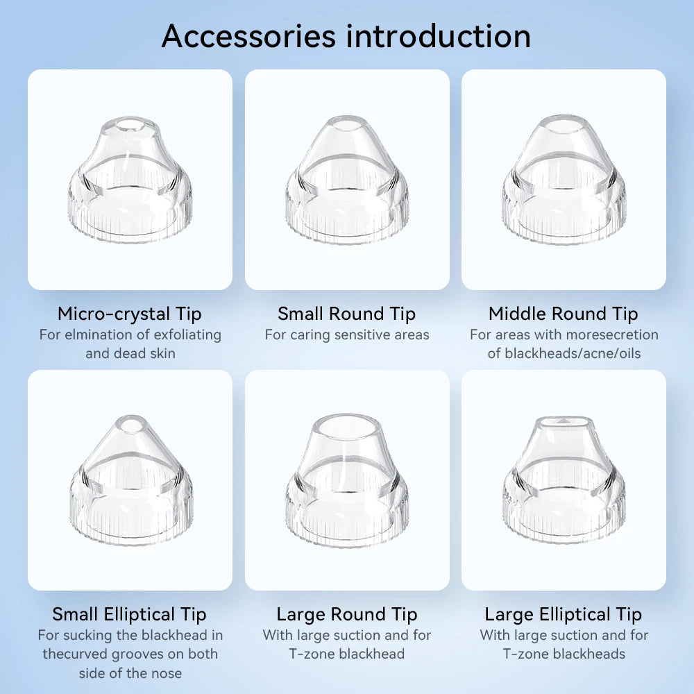 Vacuum Acne Cleaner Electric Blackhead Remover Black Head Removal Facial Deep Cleansing Pore Cleaner Machine Skin Care Tools