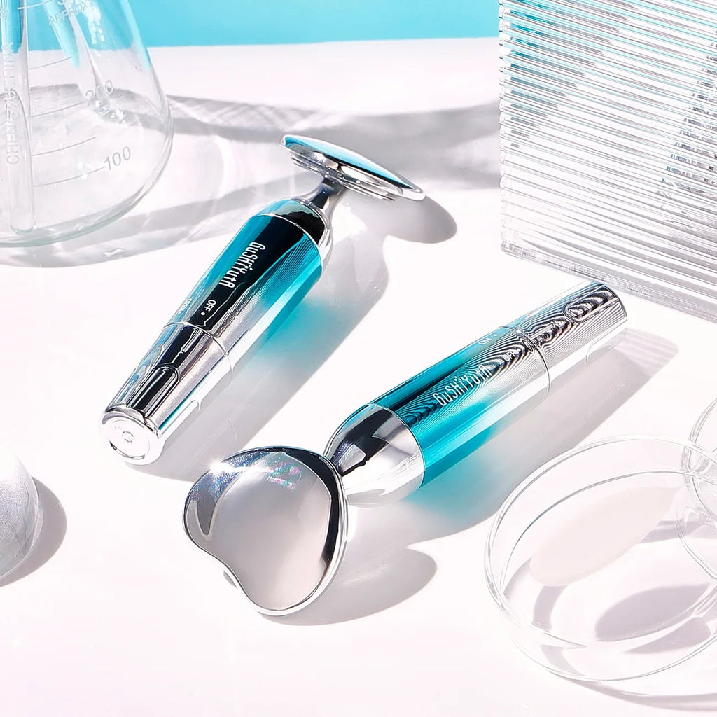 Beauty Neck and Facial Device LED Photon Tightening and Rejuvenating Anti Wrinkle Thin Double Chin Skincare Facial Massager