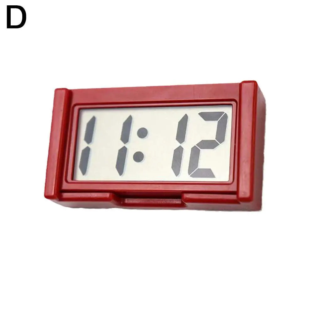 Car Electronic Digital Clock Lightweight Portable High-precision Time Displaying Device Auto Practical Accessory Digital Clock