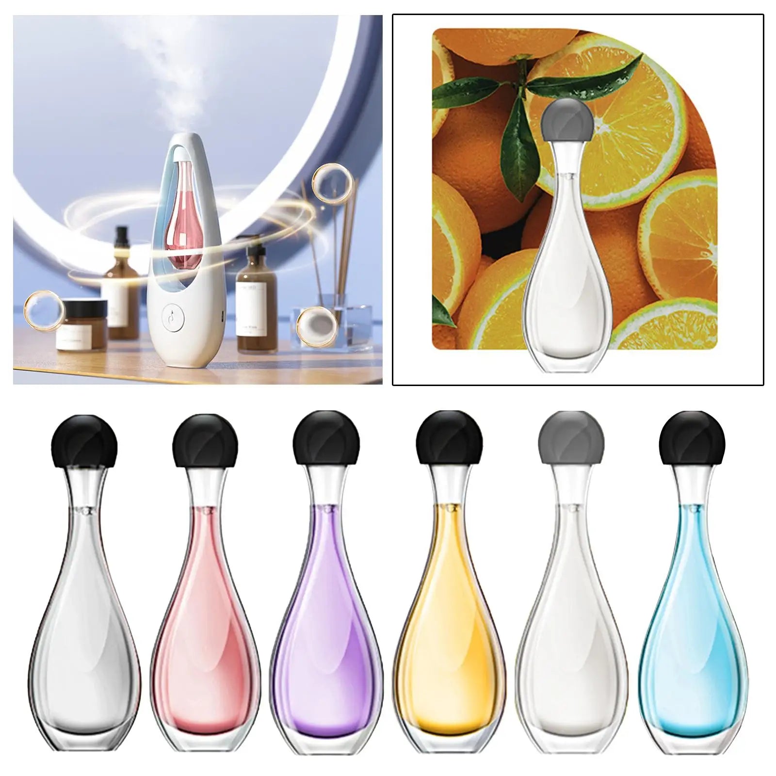 Essential Oil for Diffuser Humidifiers Essential Oil Perfume Making Aroma Scented Oil for Home Living Room Laundry Room Hotel