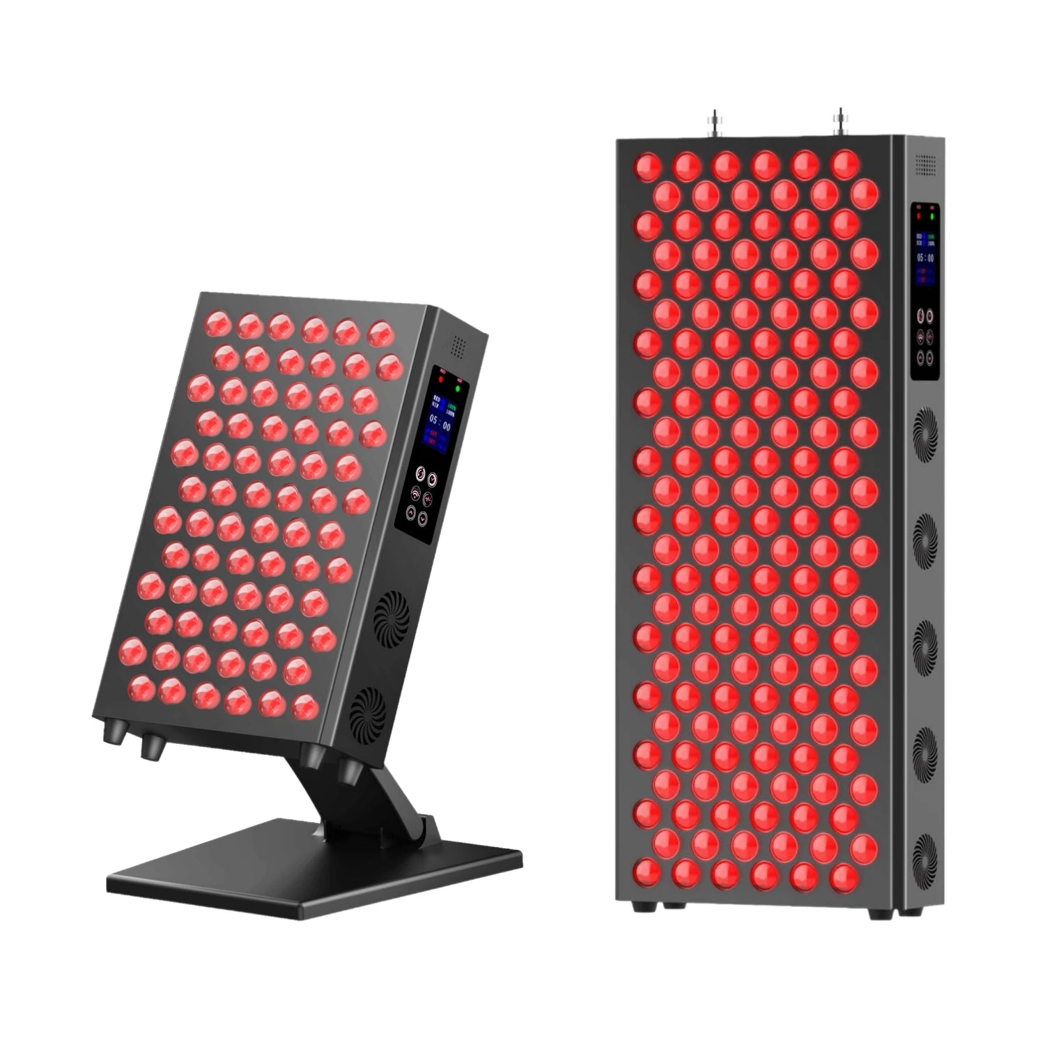 Led Red Light Therapy Panel Dimming Timing LED Beauty Devices Double Chip 660nm 850nm Infrared Light Therapy Skincare Face Body