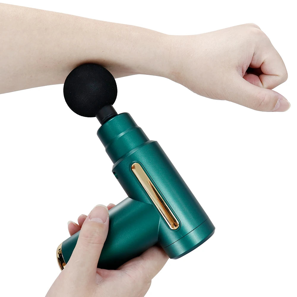 Professional Massage Gun Electric Shock Muscle Relaxation Vibration Fitness Massager For Body Neck Home Travel Fascia Gun Device