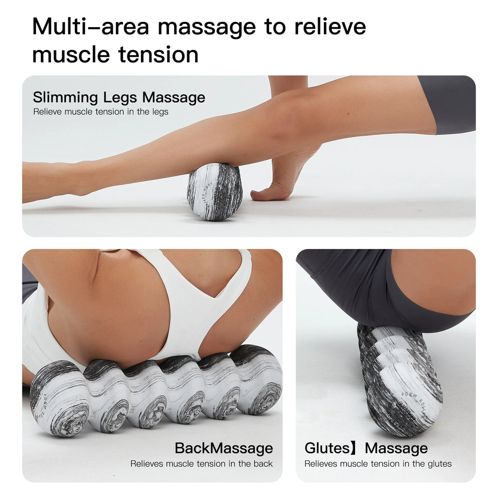 Foam Roller Yoga Roller EVA Six-Sided Roller, for fitness training and relieving muscle soreness throughout the body.