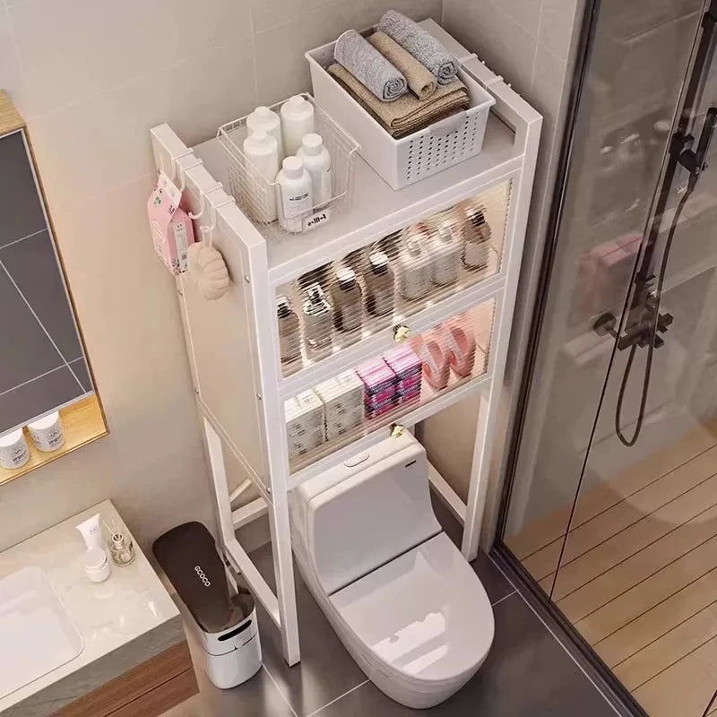 Bathroom Display Storage Shelves Skincare Corner Toothbrush Trinket Storage Shelves Decoration Towel Estante Room Stuff