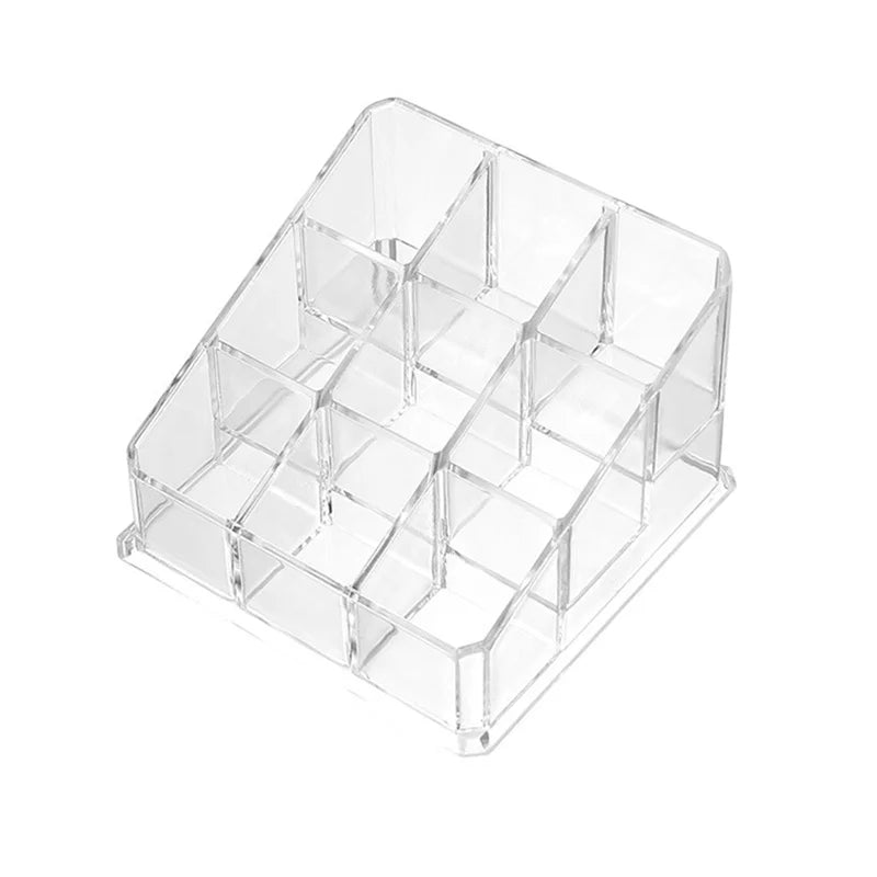 Transparent arylic Trapezoid Lipstick Holder Cosmetic Organizer/display/holder Organizer Stand