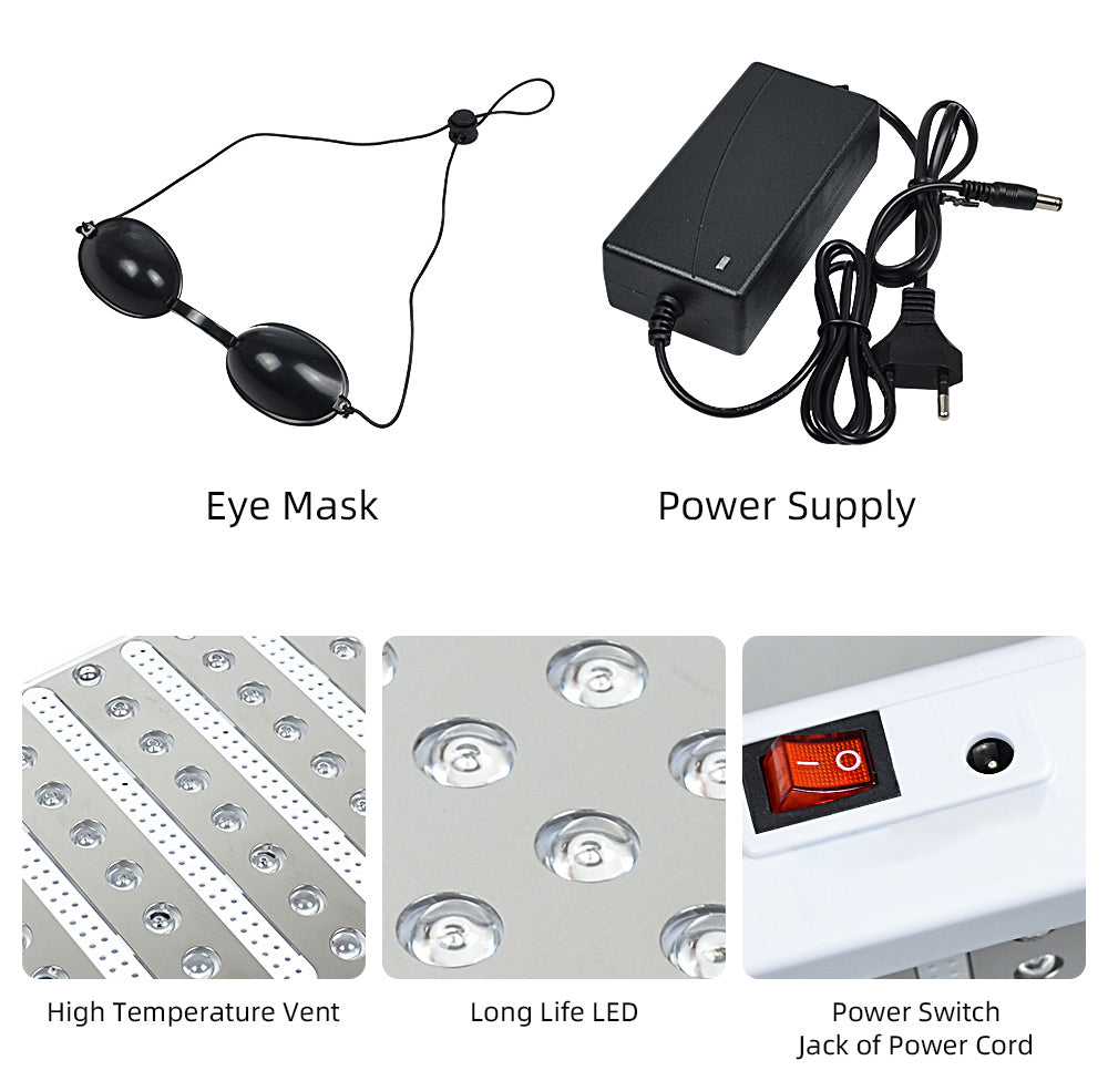 LED Facial Phototherapy 7-color Photon PDT LED Mask Treatment Professional Beauty Machine SPA Facial Body Skin Care Equipment