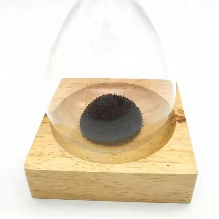 Magnetic Hourglass With Base Magnetic Suction For Reading Work Home Decoration Black Funnel Timer Simple And High-End Hourglass
