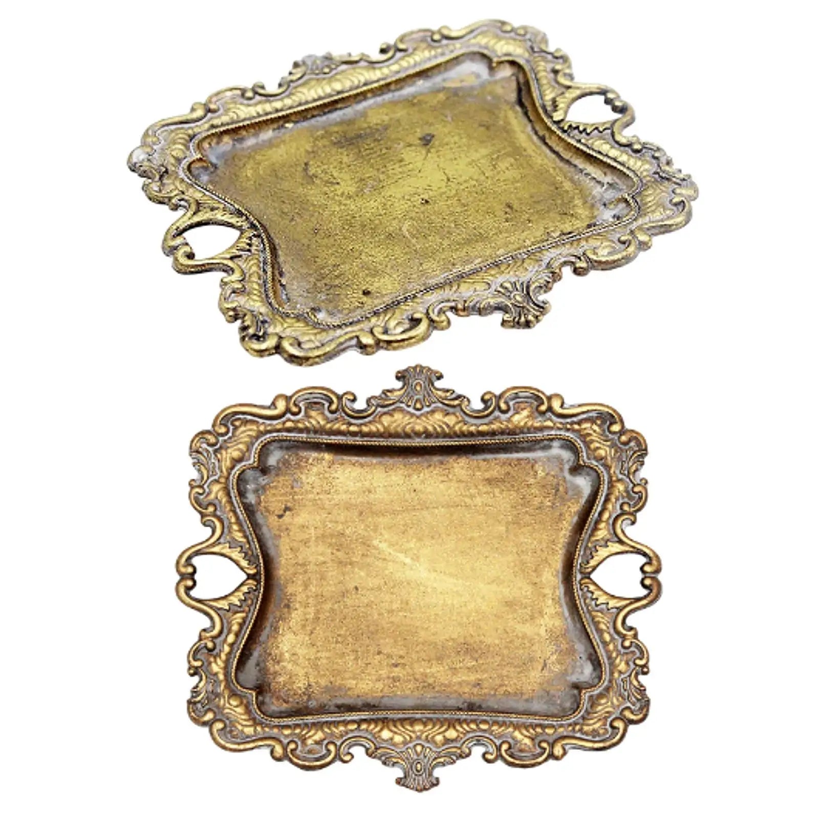 Vintage Design Trinket Dish Tray Cosmetics Makeup Organizer Sturdy Versatile