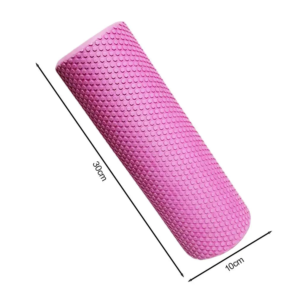 30cm Round Eco Friendly Foam Roller Cylinder Hexagonal Roller For Pilates Exercise Enhanced Home Workouts For Leg Muscle Massage