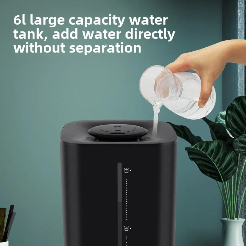 6L Humidifier Intelligent Constant Humidity, Large Capacity And Quiet Design, Healthy Humidification, Multi-Functional Design