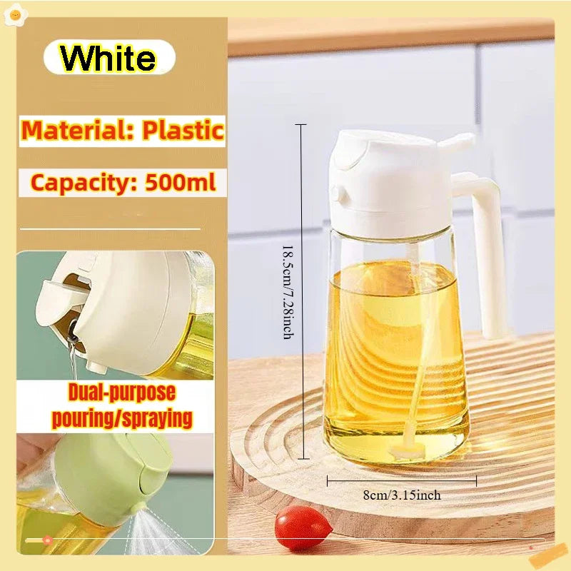 Oil Spray for Cooking - Olive Oil Dispenser Bottle Sprayer Mist-Reusable Food Grade Oil Vinegar,Spray Bottle Kitchen Accessories