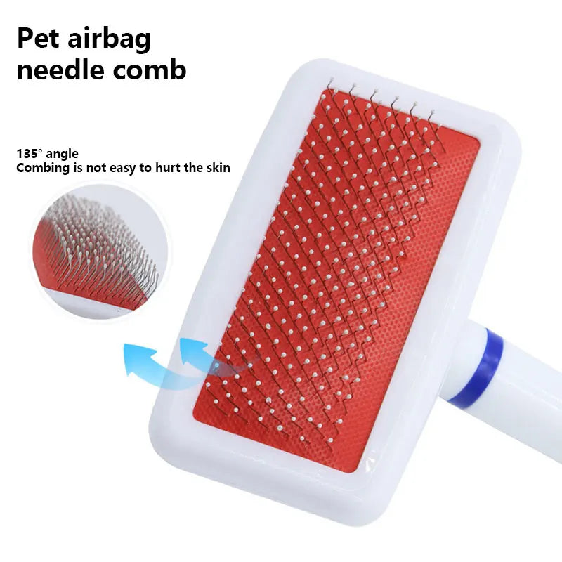 Pet Hair Remover Brush for Dogs Cats Professional Deshedding Grooming Tool Pet Hair Cleaning Accessory Home Pet Supplies Cat Dog