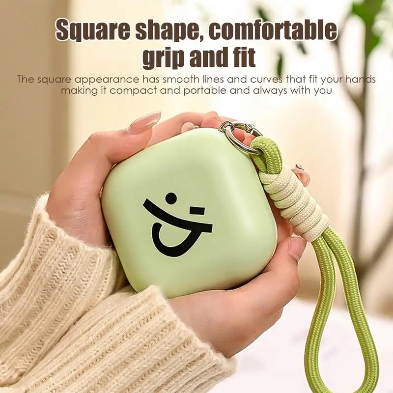 Hand Warmer Portable Mini USB Charging Rechargeable Cute Girl Electric Hand Warmers for Christmas Gifts Winter supplies