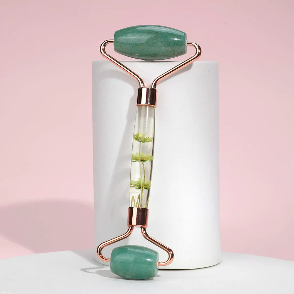 1pc Jade Roller Facial Tool Natural Jade Face Roller Massager Tool Body Mini Portable Skin Care Body Massage Relaxing Tool