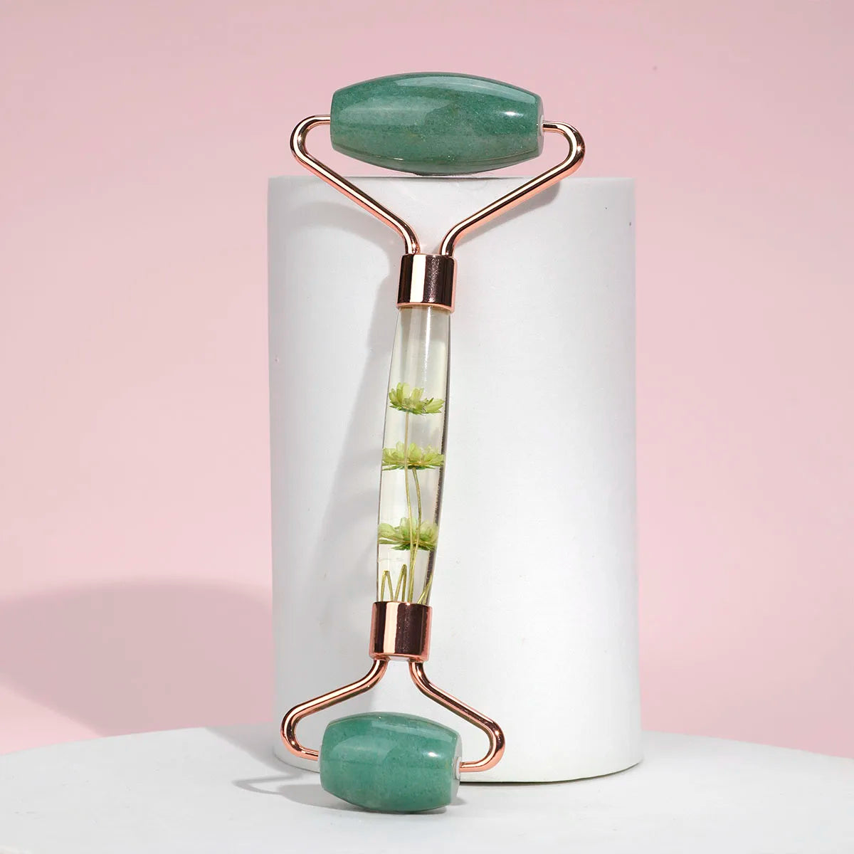 1pc Jade Roller Facial Tool Natural Jade Face Roller Massager Tool Body Mini Portable Skin Care Body Massage Relaxing Tool