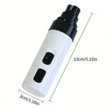 An Exquisite Pet Nail Grinder, Electric Nail Grinder for Cats and Dogs, USB Charging, Two-Speed Adjustment, Lightweight and Portable, Suitable for Cats and Small to Medium-Sized Dogs
