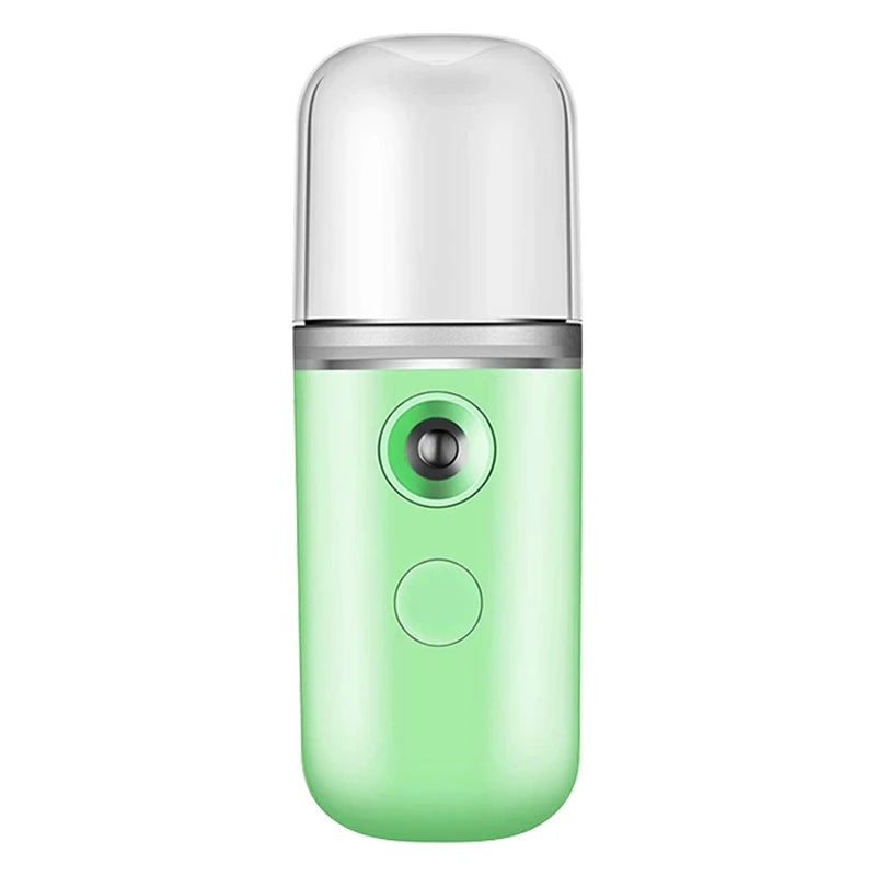 Nano Facial Hydrator Sprayer Portable Face Steamer Nebulizer Home Travel Use Mini Rechargeable Humidifier Beauty Skin Care Tools