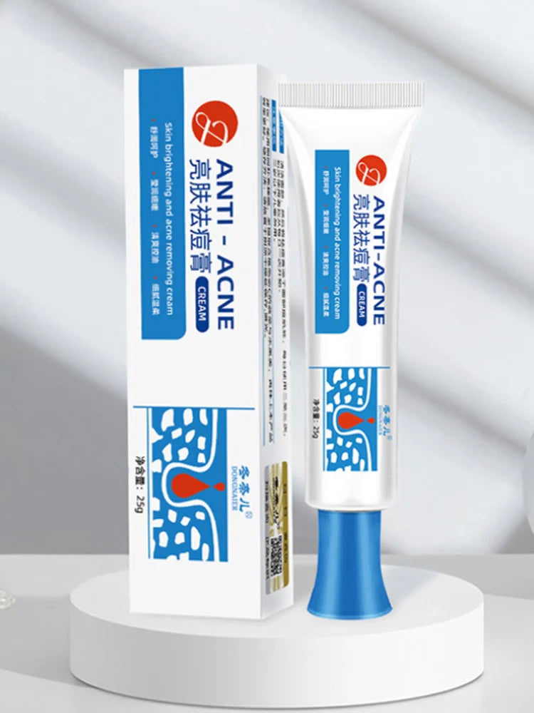 Anti-acne Treatment Cream Salicylic Acid Acne Deep Cleaning Pore Repair Pimple Spots Shrinking Oil Control Moisturizer Skin Care