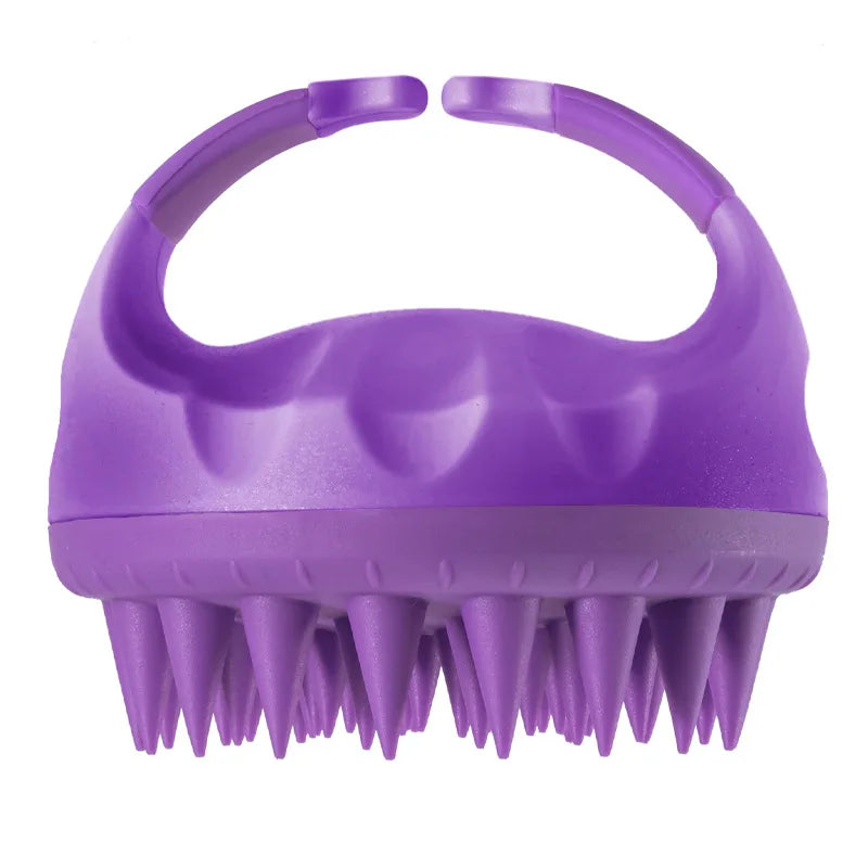 WANMEI Scalp Scrubber, Shampoo, Brush, Massager, Clean Scalp, Comb, Handle, Shampoo Brush, Scalp Exfoliating Brush, Massage Comb