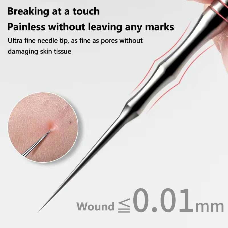 Extractor Facial Milia Travel Skin Care Tool Pore Cleaner Needles Pimples Removal Tool Blackhead Remover Acne Blemish Needle