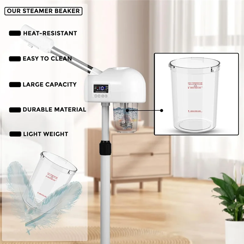 A38T-Water Jar For Facial Steamer Professional For Ozones Facial Steamer Professional Replacement