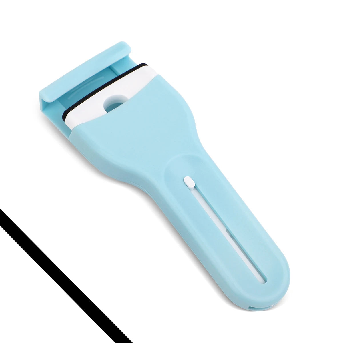 1PC Borderless Wide-Angle Eyelash Curler, Curling Eyelash Curler, Push-Pull Comb, and Double-Head Convenient Eyelash Curler.