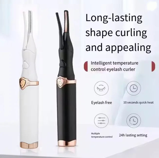 Electric Curling Eyelash Curler Anti-burn Curling Device, Pink 5D Eyelash curler