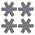 Pot and Pan Protectors 12Pcs Pot Dividers Pad Non-woven 3 Sizes Pans Separator Pads for Protecting Separators Pads Cookware