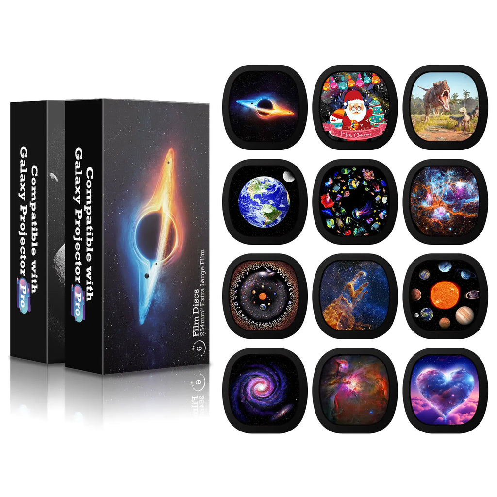 Galaxy Projector Disc - 6 Realistic Film Discs and Other Same Model Meteor and Galaxy Projector (SKE-TKQ01 & BL-DQY02 Pro)