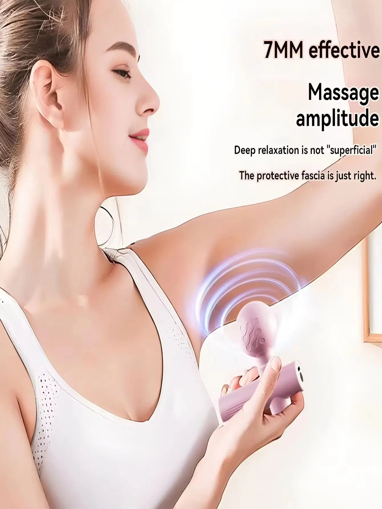 2026 Massage Gun, Deep Tissue Muscle Handheld Percussion Massager For Body, Back And Neck, Ultra Compact Elegant Design Recharge