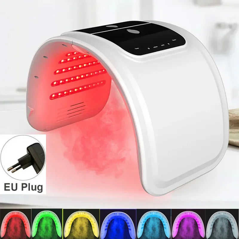 7 Colors LED Mask PDT LED Mask Light Therapy Skin Care Tools Beauty Health Facial Masks Red Light Therapy Wrinkle Remove Lamp
