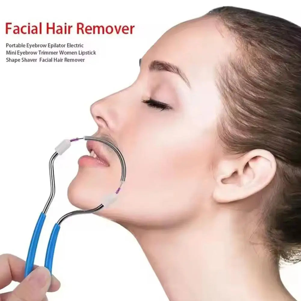 Facial Hair Remover for Women Remove Unwanted Hair on Upper Lip Chin Face Or Neck The Original Remover Spring for Unsightly Hair