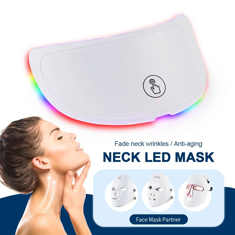 Neck Anti-aging Mask Skin Tightening Lifting Neck Beauty Device Brighten Skin Rejuvenation Improve Neck Muslc Sagging