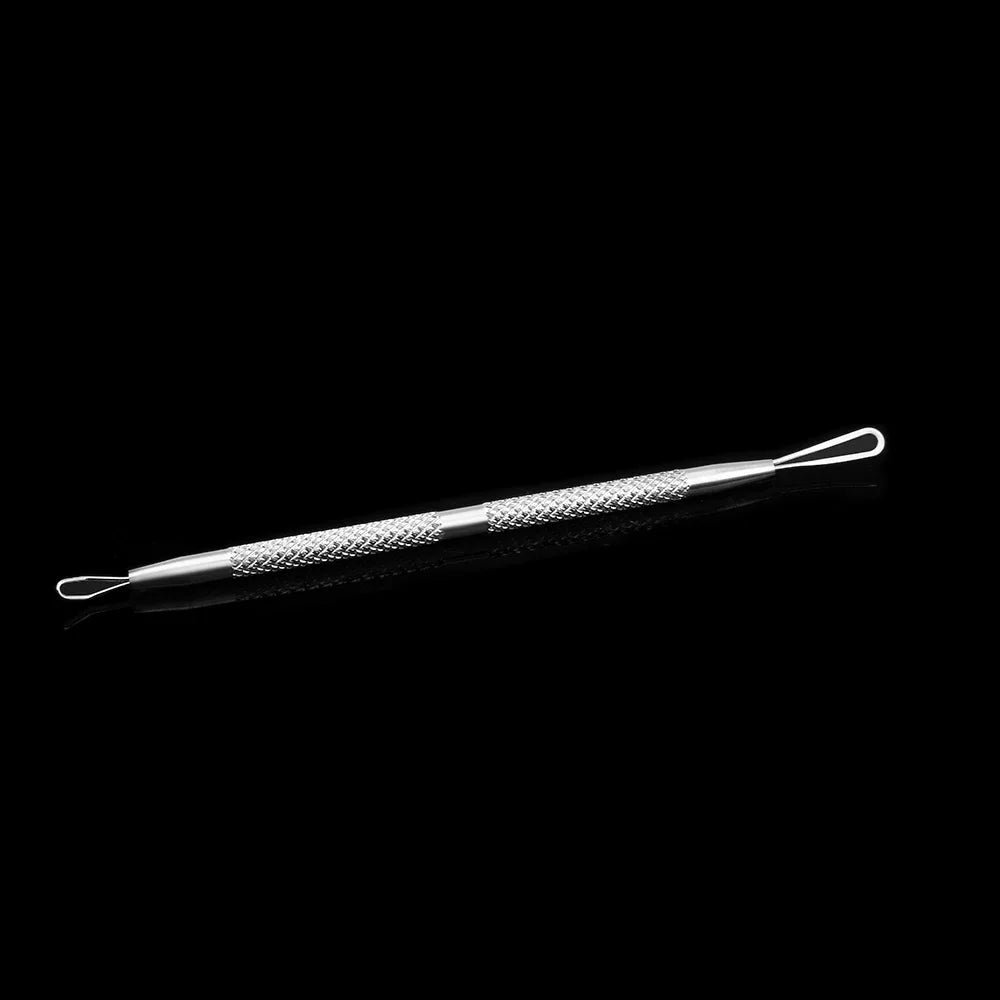 1PC Acne Blemish Pimple Extractor Tool Professional Stainless Steel Double Ended Blackhead Comedone Remover Face Clean Tools
