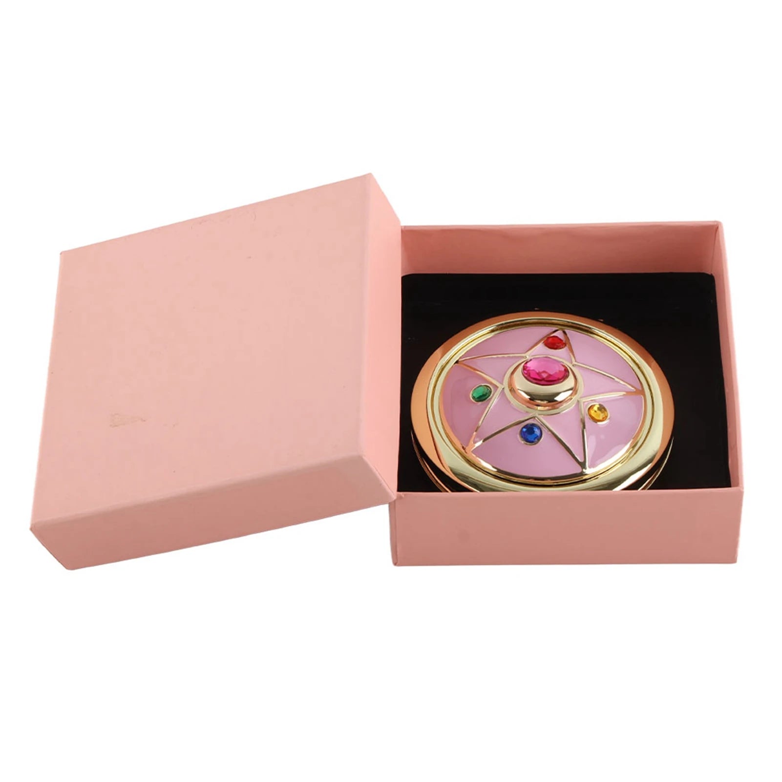 Anime Makeup Mirror Anime Makeup Mirror Star Crystal Star Cosmetic Makeup Folded Mirror Cosplay Prop Folded Mirror Makeup Mirror