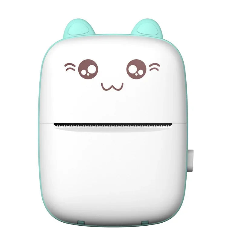 Mini Thermal Printer Portable Printer Inkless Bluetooth Wireless BT 200dpi  Photo Label Memo Wrong Question Printing Baby gift