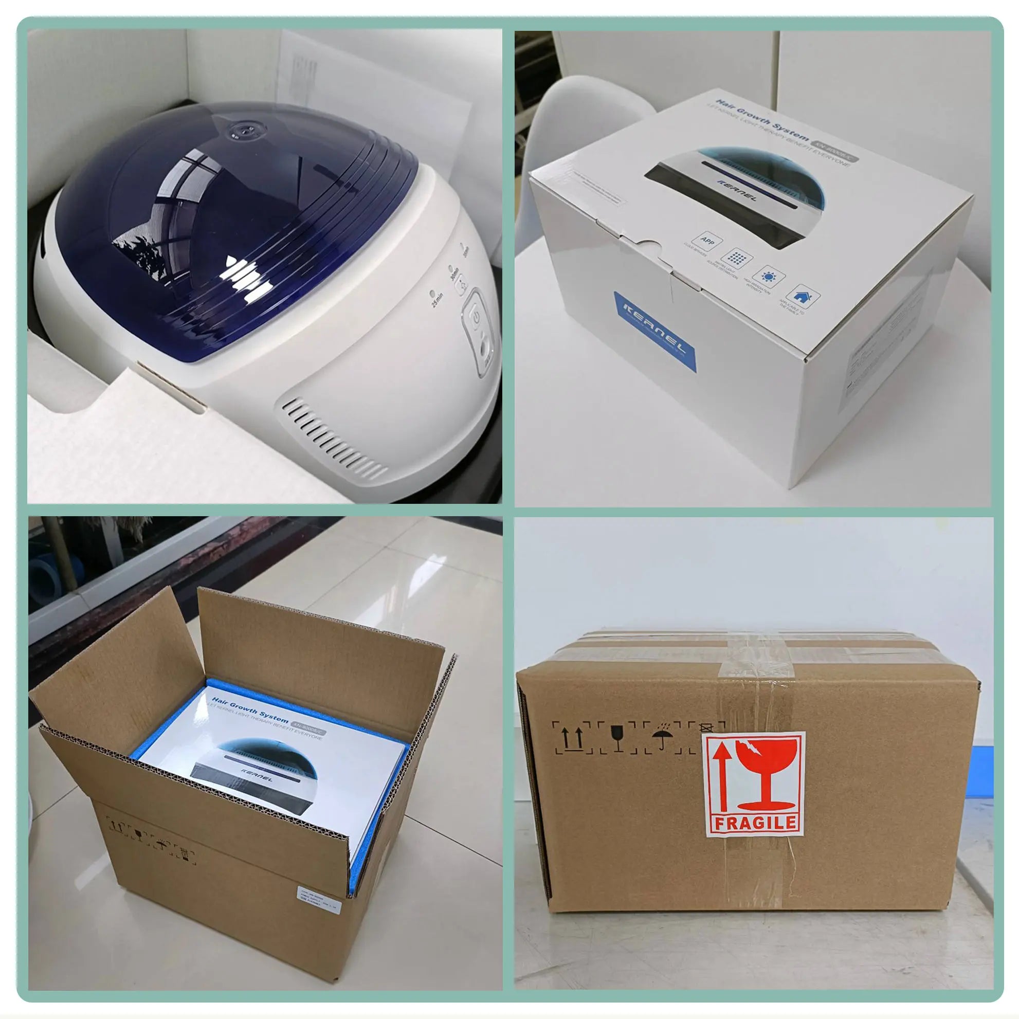 Factory Supply KN-8000B Cap Hair Growth Device Hair restoration Kernel Hair  Helmet