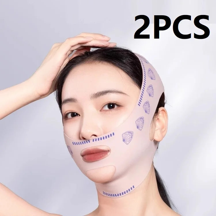 Slimming Double Chin Mask Double Chin Face Sheath Face Bandage Lifting Visage Band Slimming Double Chin Mask LBHL02