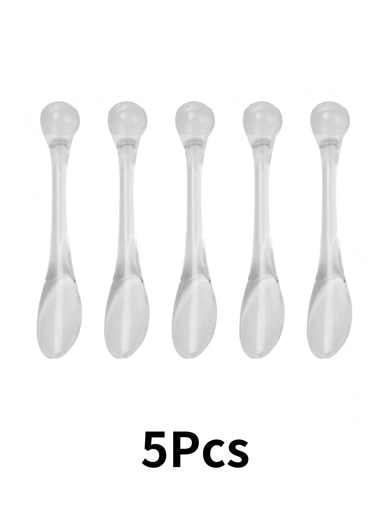 Face Cream Scoop, Eye Roller Massage Stick, DIY Multifunctional Eye Cream Mask Spoon, Dispensing Scoop, Transparent Mask Stick
