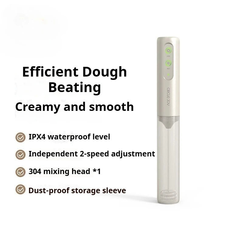 Electric Milk Frother for Home Portable Mini Coffee Milk Frother Whisk for Cooking Egg Mixture Stirrer Kitchen Accessories