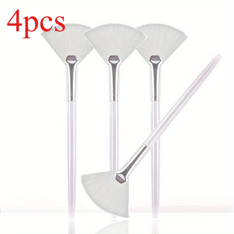 Facial care with soft brush head - Suitable for facial masks and basic facial skincare - Includes makeup mask application brush