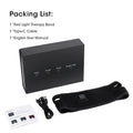 LED Beauty Device 660nm 850nm Neck V-Contour Care Warm Massage Skin Care Tool
