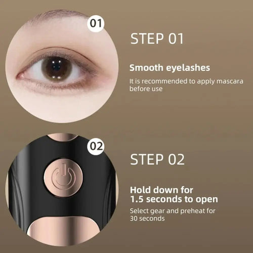 4-Mode Heated Eyelash Curler