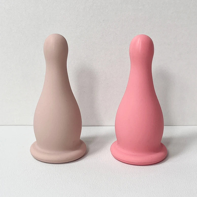 Silicone Vacuum Cupping Massage Jars Anti Cellulite Massage Facial Suction Cups Face Neck Lift Skin Scraping Guasha Anti Wrinkle