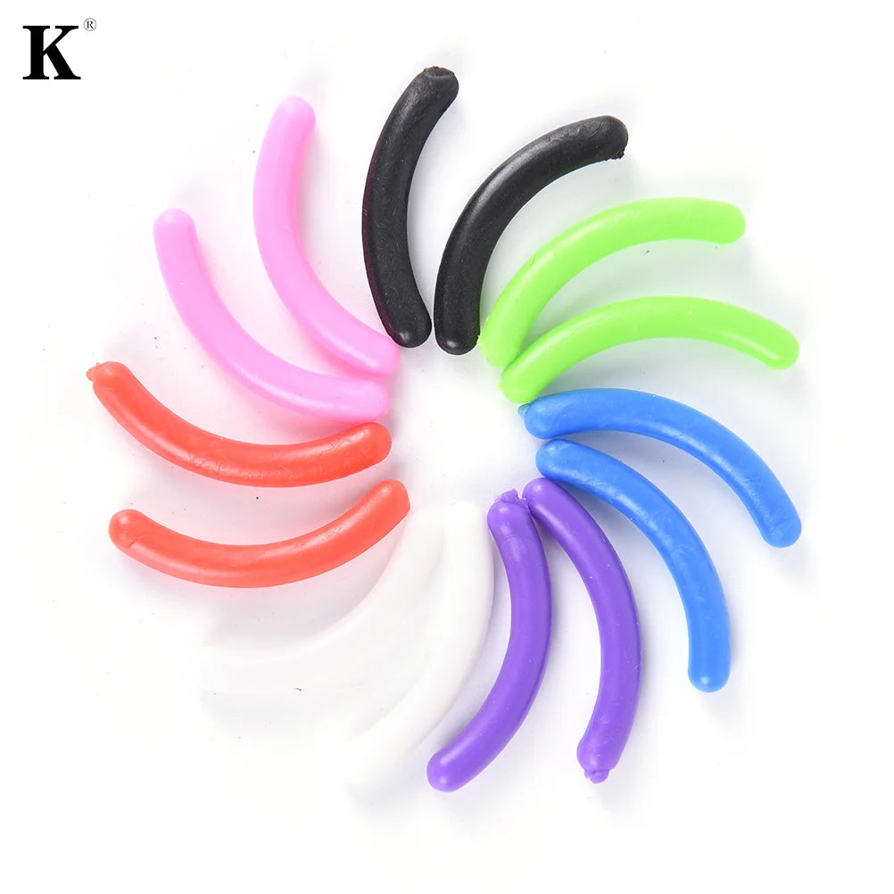 15pcs/set Replacement Eyelash Curler Plastic Refill Rubber Pads Eyelash Curler Beauty Tool