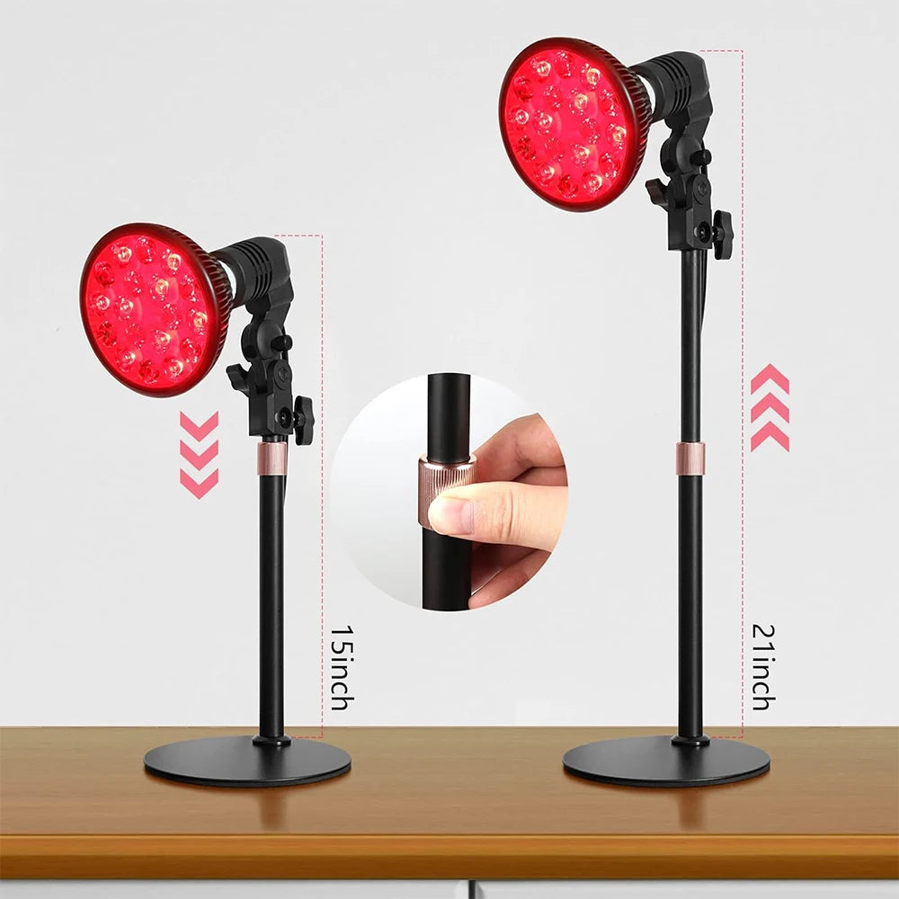 2025 LED Red Light Therapy Device 660nm&850nm Red and Infrared Bulb for Face Body Skin Care Pain Relief