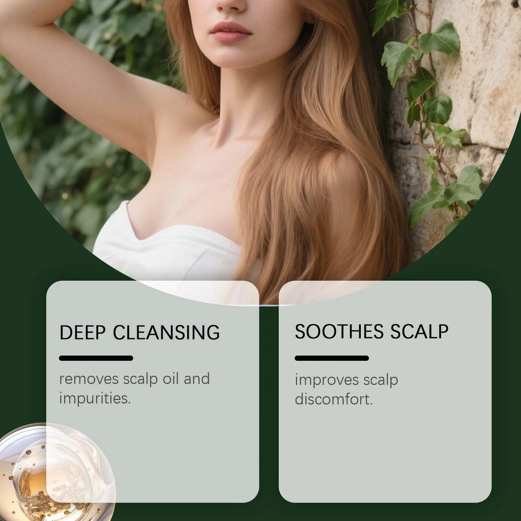Nourishing Scalp Scrub: Gentle Formula Deeply Cleanses, Nourishes and Volumizes for a Healthy & Comfortable Scalp